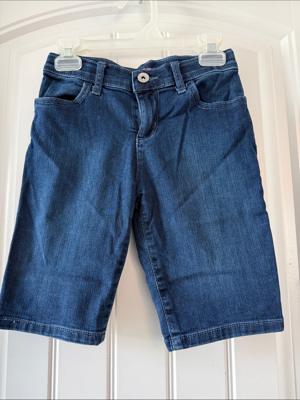 Gently worn The Children's Place girls Blue Denim Bermuda Shorts